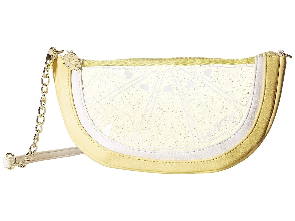 

Luv Betsey Tuttie Clear PVC Crossbody (Yellow) Cross Body Handbags