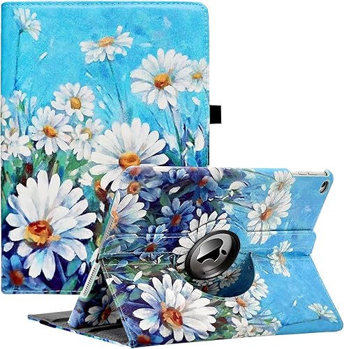 Miniatura 9 de LRCXL Funda para iPad Air 2  iPad 6 5 generación 9.7 pulgadas  Funda giratoria de 360 grados para iPad Air 9.7 pulgadas (modelo 2018 2017) con