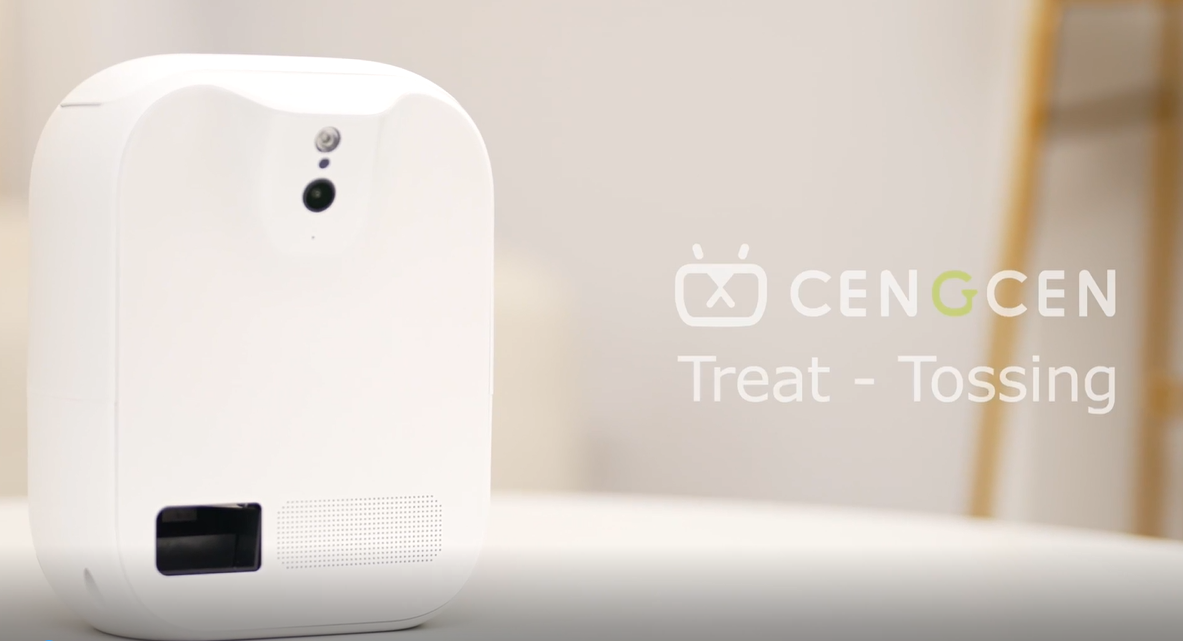 CENGCEN Pet Monitoring Camera Dog Treat Dispenser Two-Way Audio HD WiFi Dog Camera with 130° View, Remote Tossing App… - Image 7