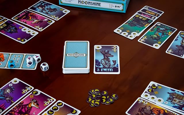 Foto 2 de 8 de Blam! Moonshine • Familia, Entre Amigos - Juego de Dados - Juego de Estrategia y Combo Accesible