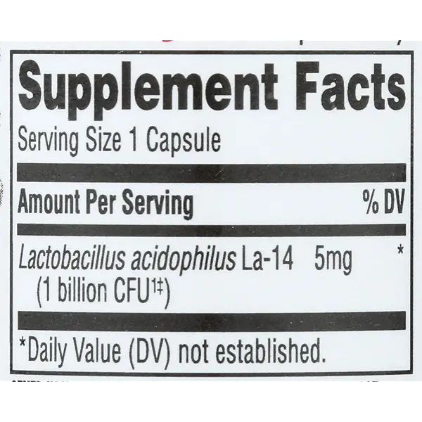 365 Everyday Value Acidophilus 1 Billion CFU, 120 ct 3