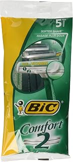Bic Comfort 2 Plus Razors x 5