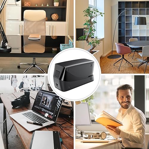 Miniatura 8 de Coruscant Engrapadora eléctrica, engrapadora de escritorio resistente, incluye 2000 grapas y 1 removedor de grapas, engrapadora automática sin