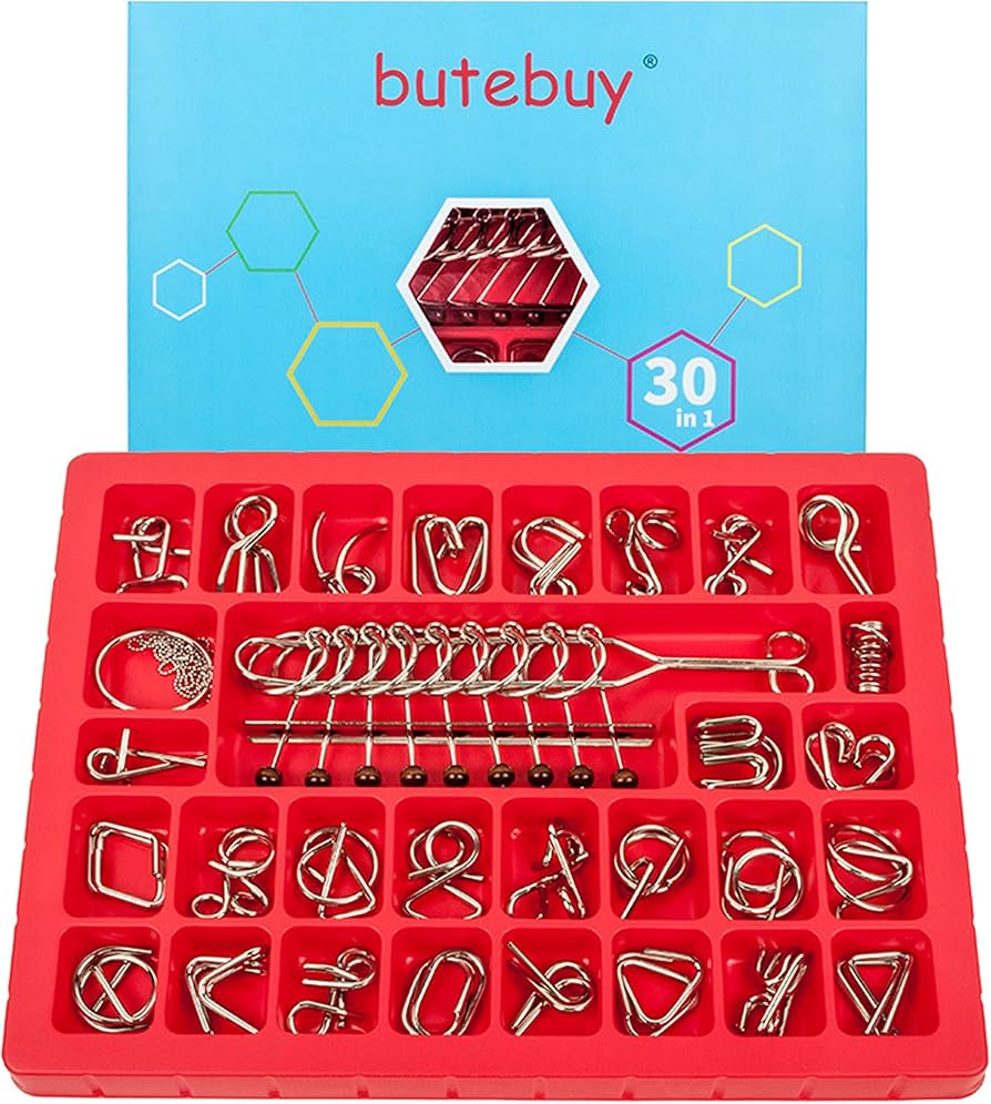 Amazon.co.jp: Felimoa 知恵の輪 リングパズル 大人から子供まで