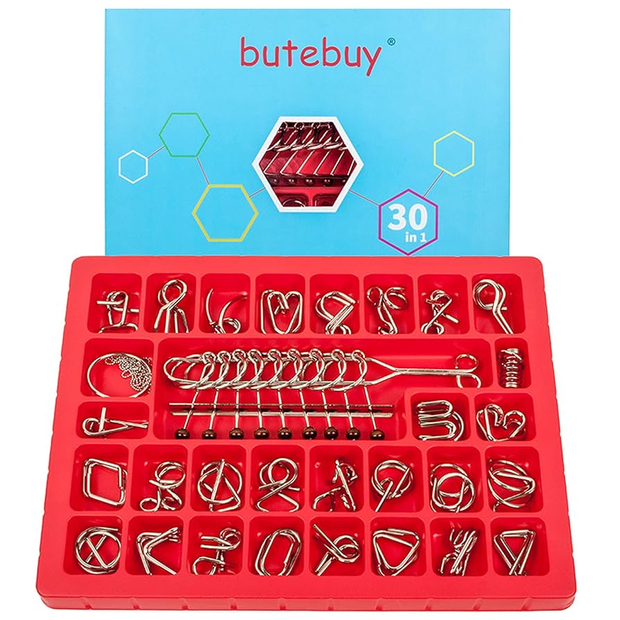 Amazon.co.jp: Felimoa 知恵の輪 リングパズル 大人から子供まで