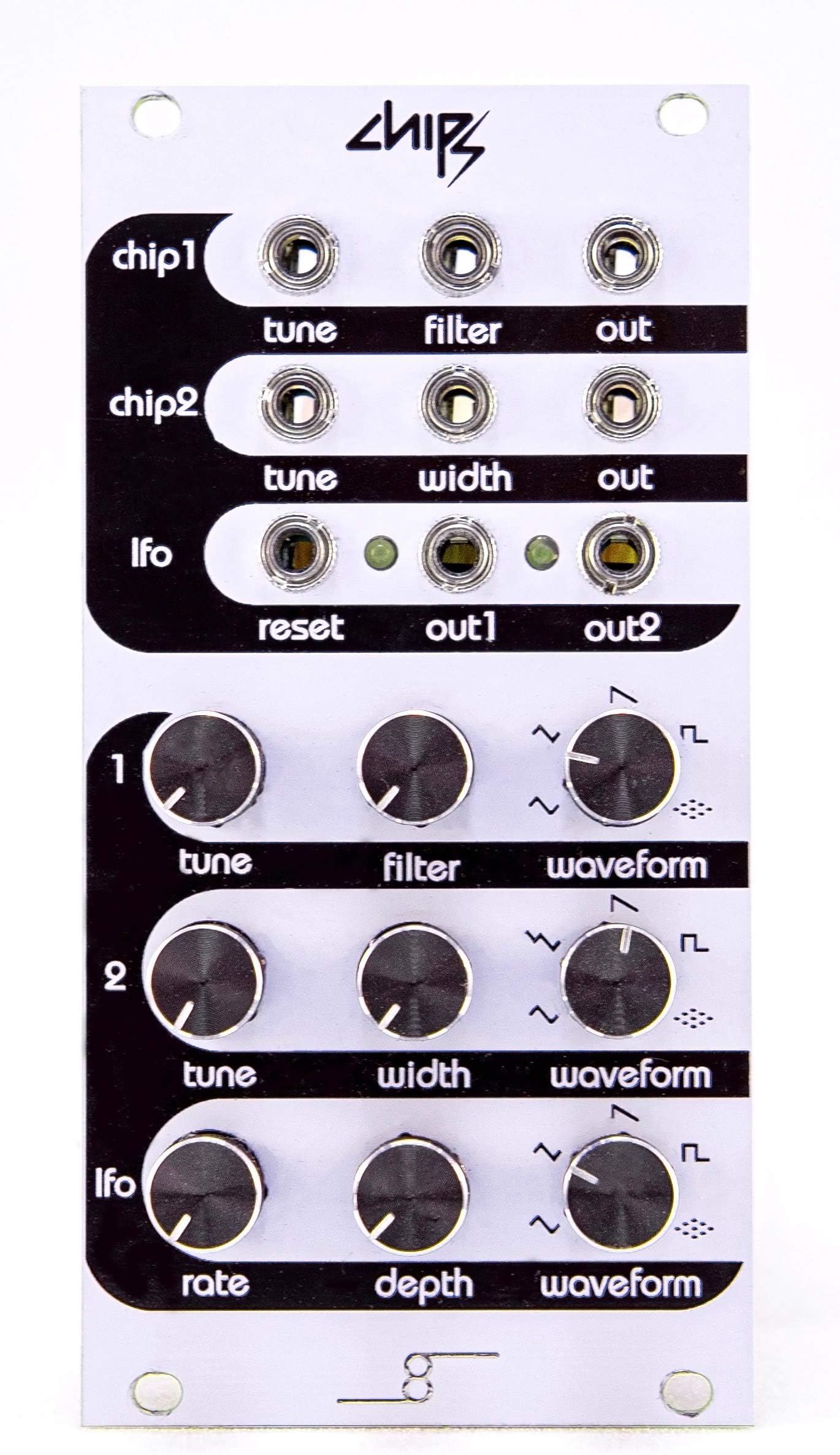 Cre8audio VCO Dual LFO Module (Chipz)
