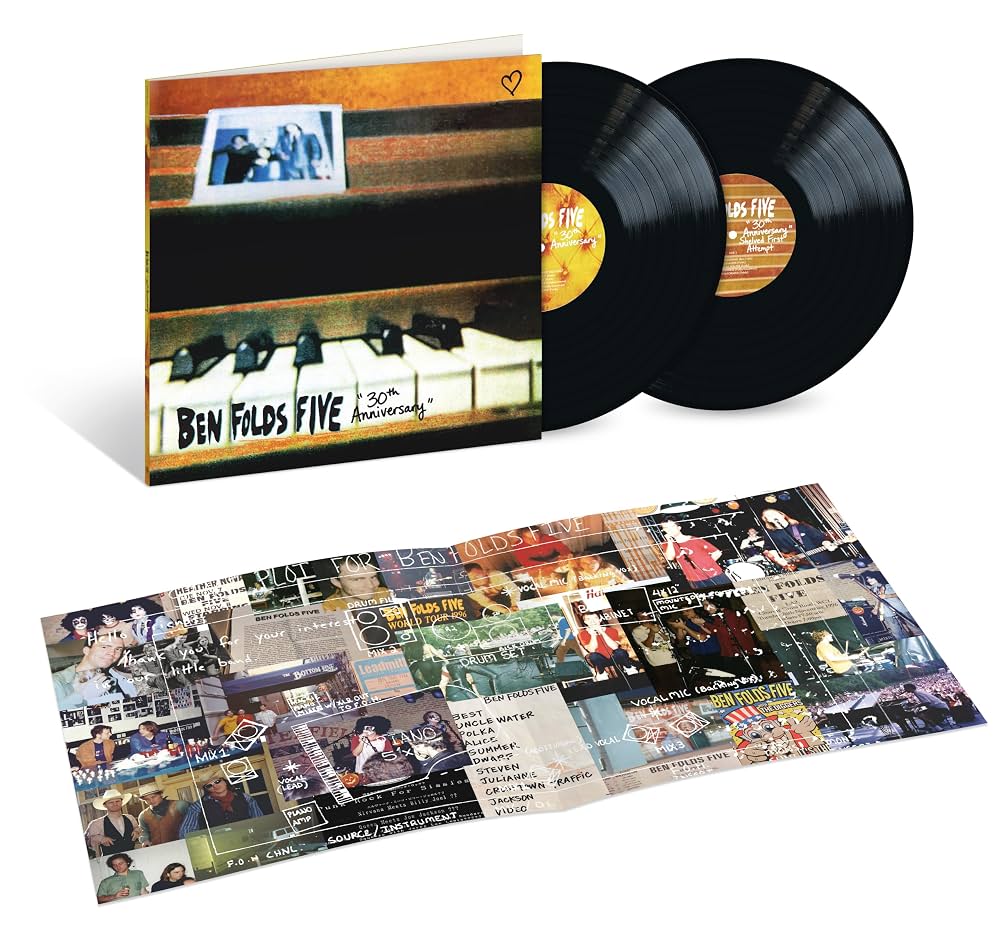 Amazon.com: Ben Folds Five (30th Anniversary)[180g 2 LP]: CDs & Vinyl