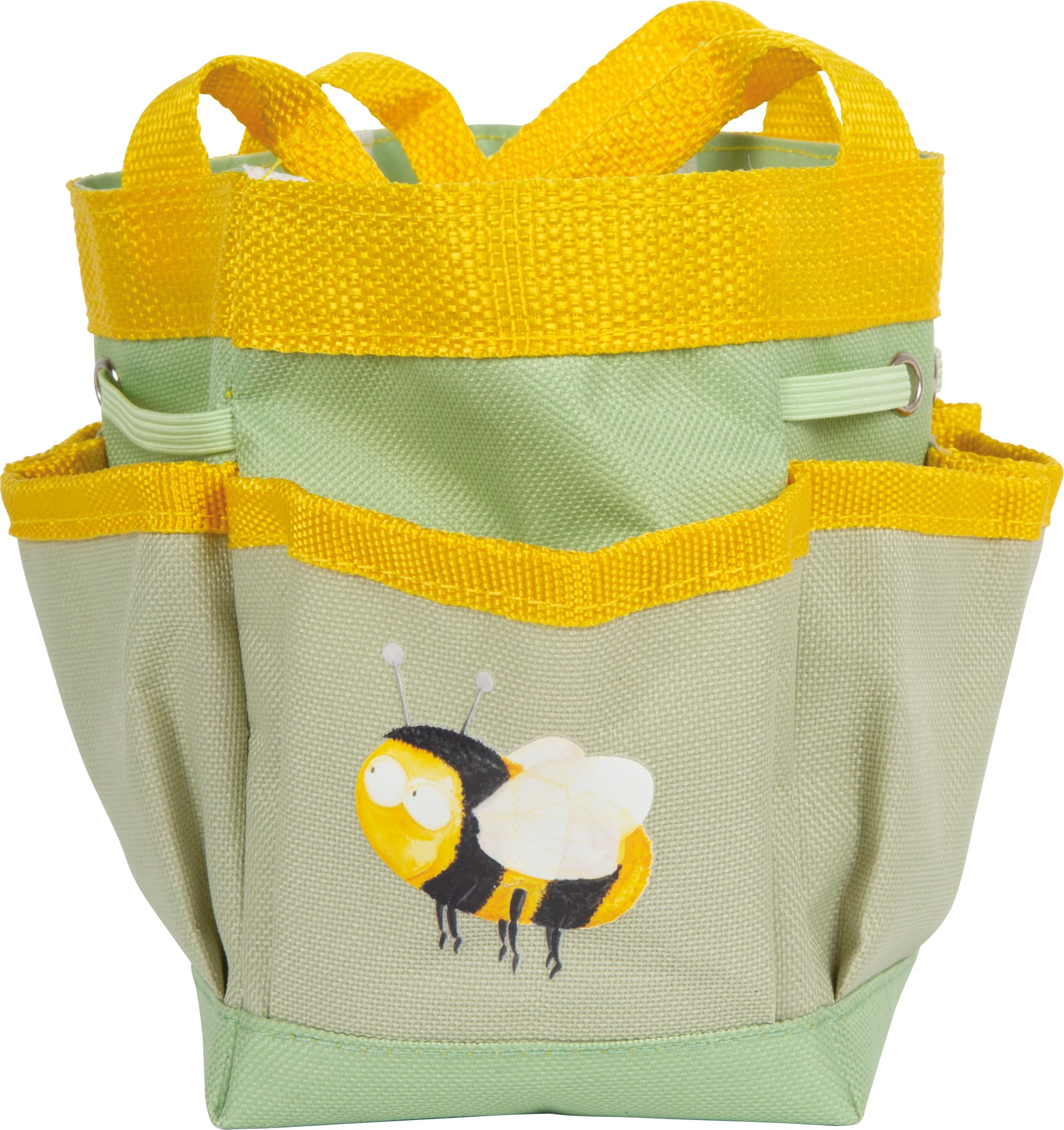 small foot Bolsa Herramientas de jardín Tiny Garden Infantil Madera Metal, a Partir de 3 años, 12664, Multicolor