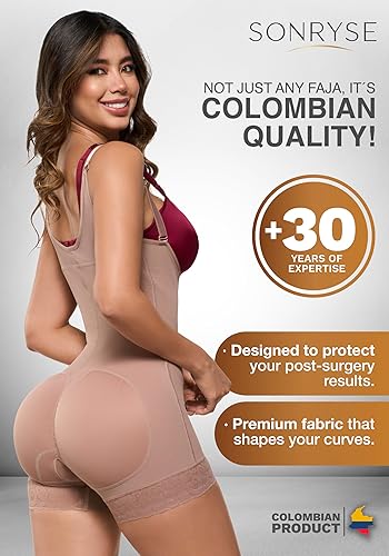 Miniatura 2 de Sonryse Stage 2 faja Tummy Tuck Compression Garment Faja Body Shaper Shapewear for Women Fajas Colombianas Moldeadoras