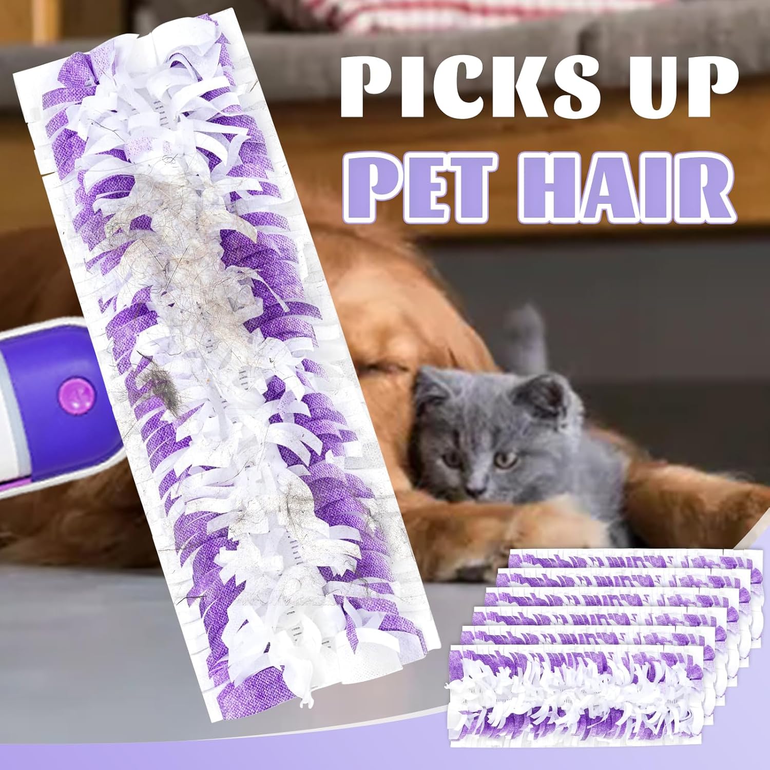 25 Pack Disposable Mop, Replacement for Swiffer Power Mop Refills Compatible with Swiffer Power Mop Pads, Multi-Surface Mop and PowerMop Wood Floor Cleaning