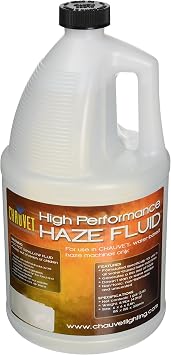 Chauvet DJ Hurricane 1 Gallon HFG Water Based Unscented, Nonpoisonous and Non Flammable High Performance Smoke Fog Haze Machine Fluid