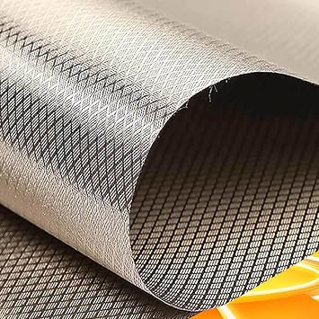 Faraday Fabric EMI RFID Shielding 5G/ for Home RF Blocker Fabric Anti Radiation Blanket Shield Faraday Bags for Generators,silver-8x1.1m