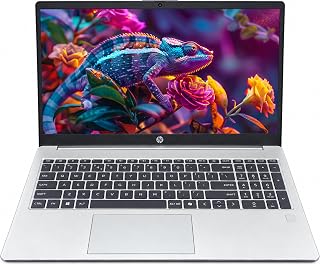 HP Professional 15 (2026), Intel (i3 14th Gen) Core 3 100U - (8 GB DDR5/512 GB SSD/Intel UHD Graphics/Windows 11 Pro) Thin & Light Business Laptop/15.6" FHD/Fingerprint/Silver/Copilot/1.5 kg/MSO 2024