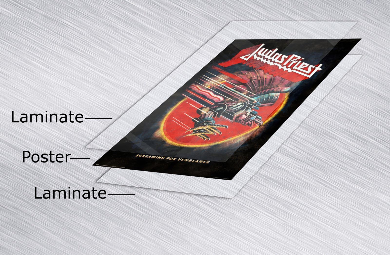 Amazon.com: Judas Priest - Music Poster (Screaming For Vengeance