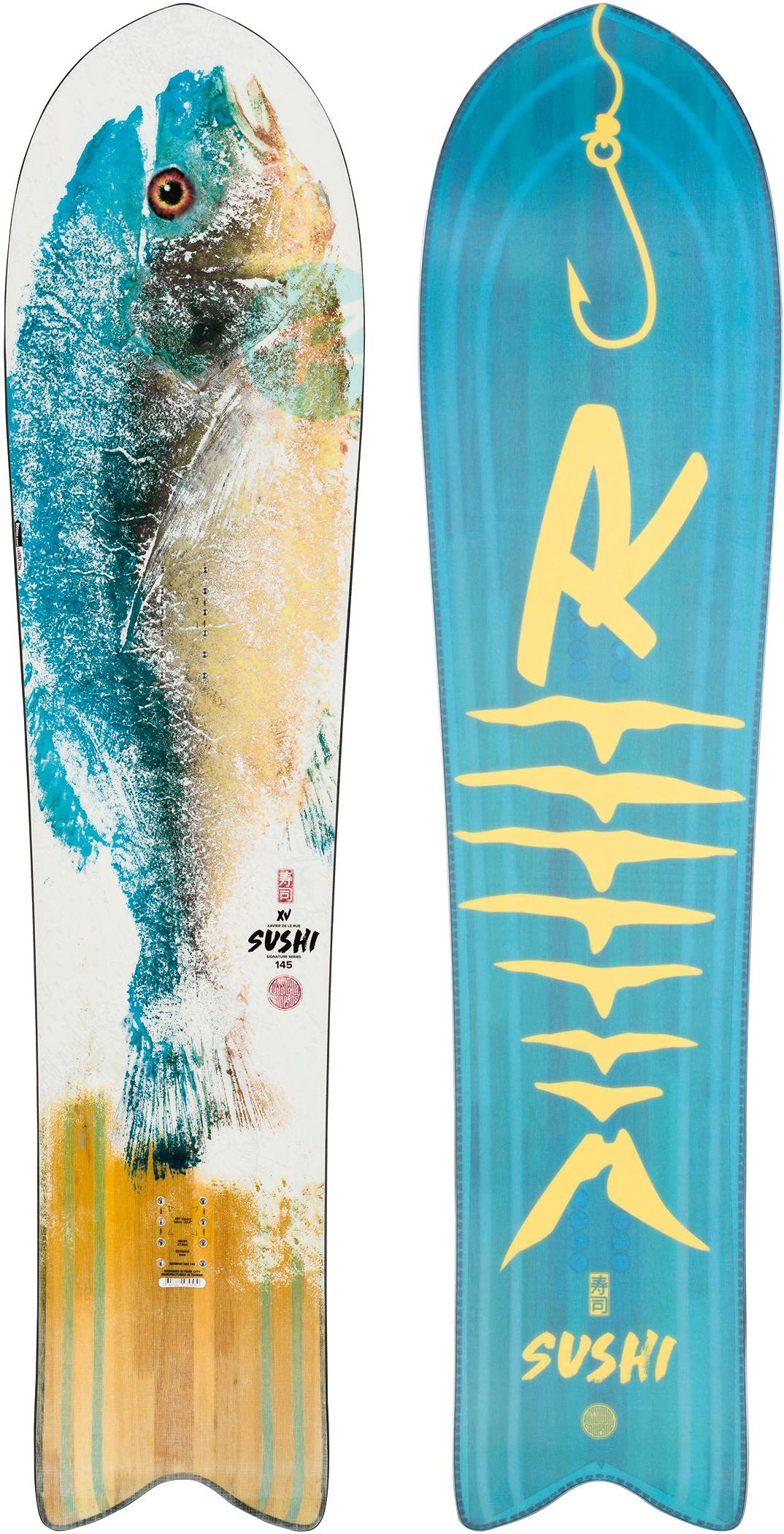 ロシニョールスノーボード XV Sushi 144cm 値下げ交渉はコメントへ ROSSIGNOL スノーボード XV SUSHI (24-25 2024-2025