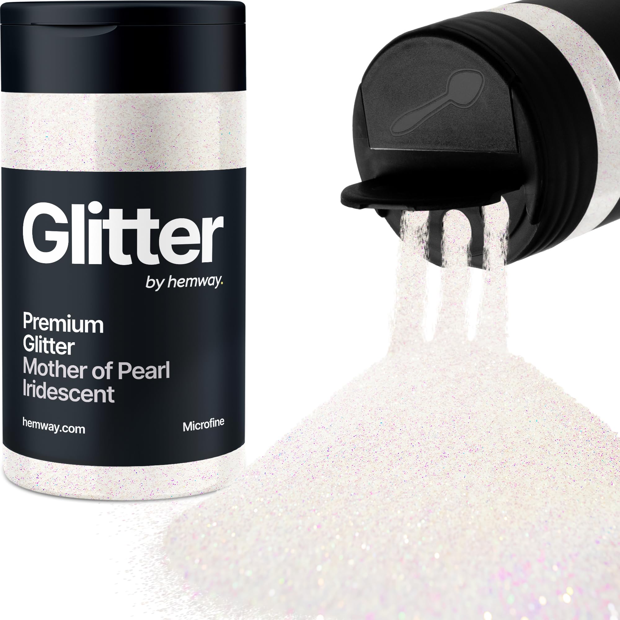 Champagne Gold Glitter Shaker, 130g Ultrafine Glitter, Crafts 1/128" Metallic Flake Champagne Gold Sequins, Resin & Epoxy Crafts, Decorating, Halloween, Christmas Nail, Face, Hemway — view 307