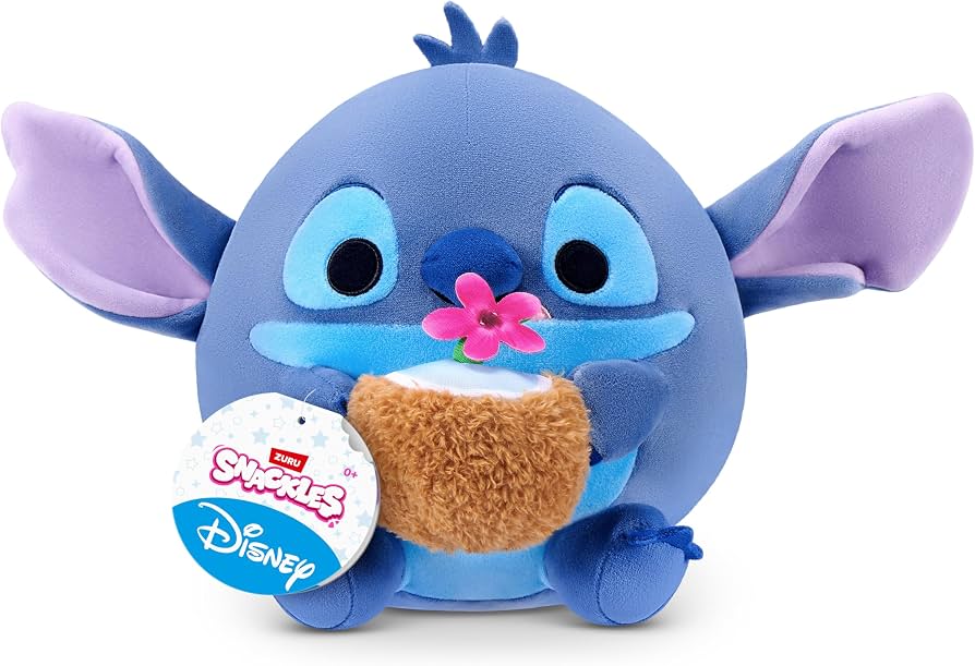 Amazon.com: Snackles Disney 8-Inch Plush Toy (Stitch & Coconut
