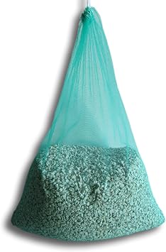 25 kg Zeolith Filter Material 5-8 mm + 2 x Filter Bags XL 43 x 60 cm for Koi Ponds Garden Ponds Ornamental Ponds and Swimming Ponds