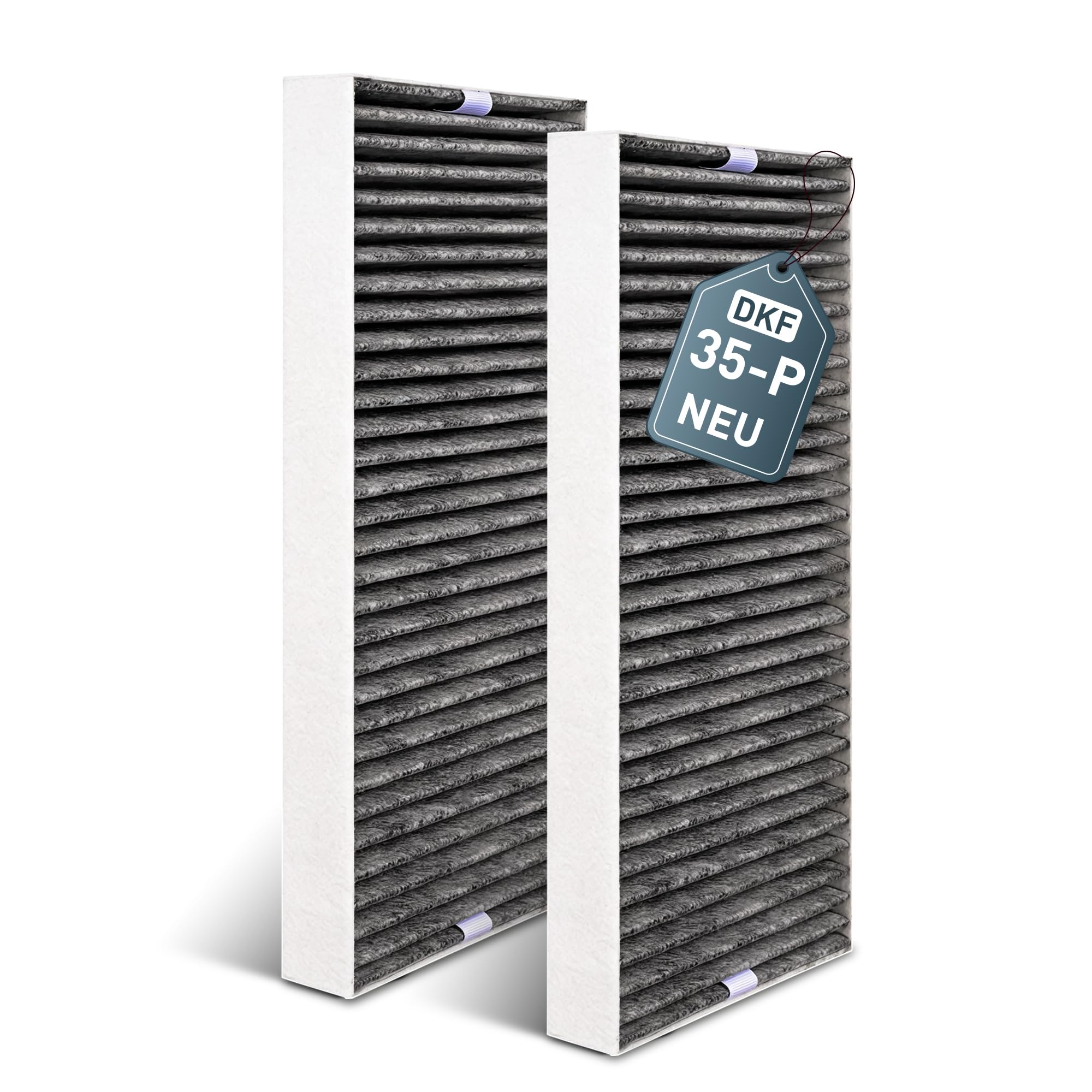 Aktivkohlefilter für Miele Dunstabzugshaube DKF 35-P Kompatibel KMDA 7272 KMDA 7473 KMDA 7676 KMDA 7876