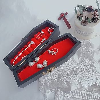 Amazon｜lemonadeus クリエイティブ木製棺桶ボックス Ccoffin