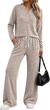 LILLUSORY Womens 2 Piece Lounge Sets Fall Outfits Airport Travel Sweatsuits