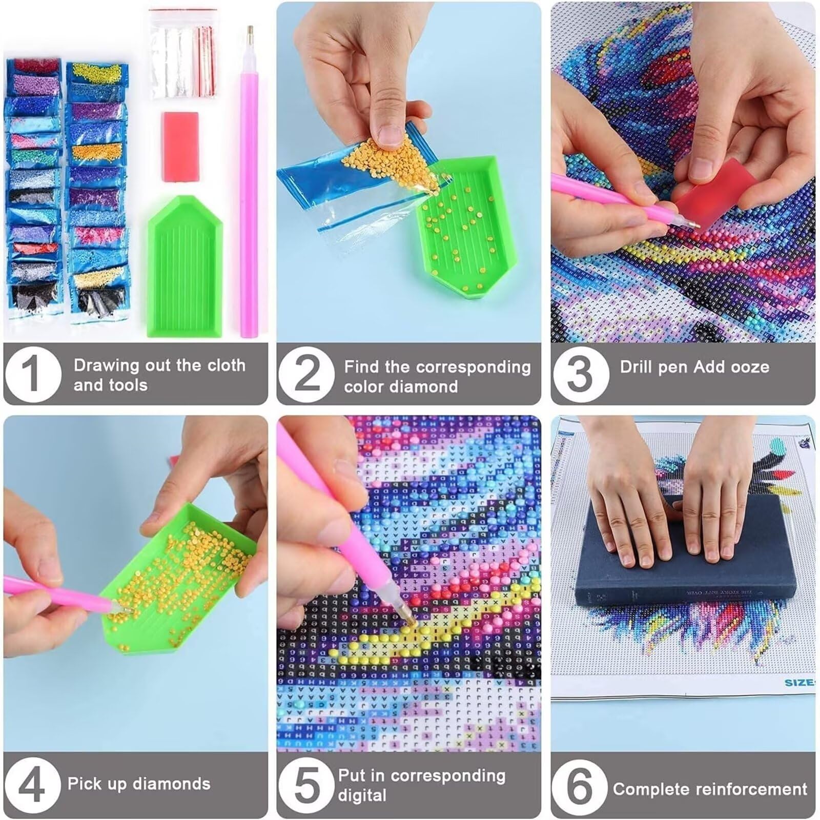 Malowanie diamentami Kompletny zestaw Plaża 60 x 120 cm 5D Diamentowe Malarstwo Duże Dorośli Rozgwiazda Obrazy z koralikami Diamenty Sztuka, Ścieg krzyżykowy Malarstwo do dekoracji ścian Dom Prezent