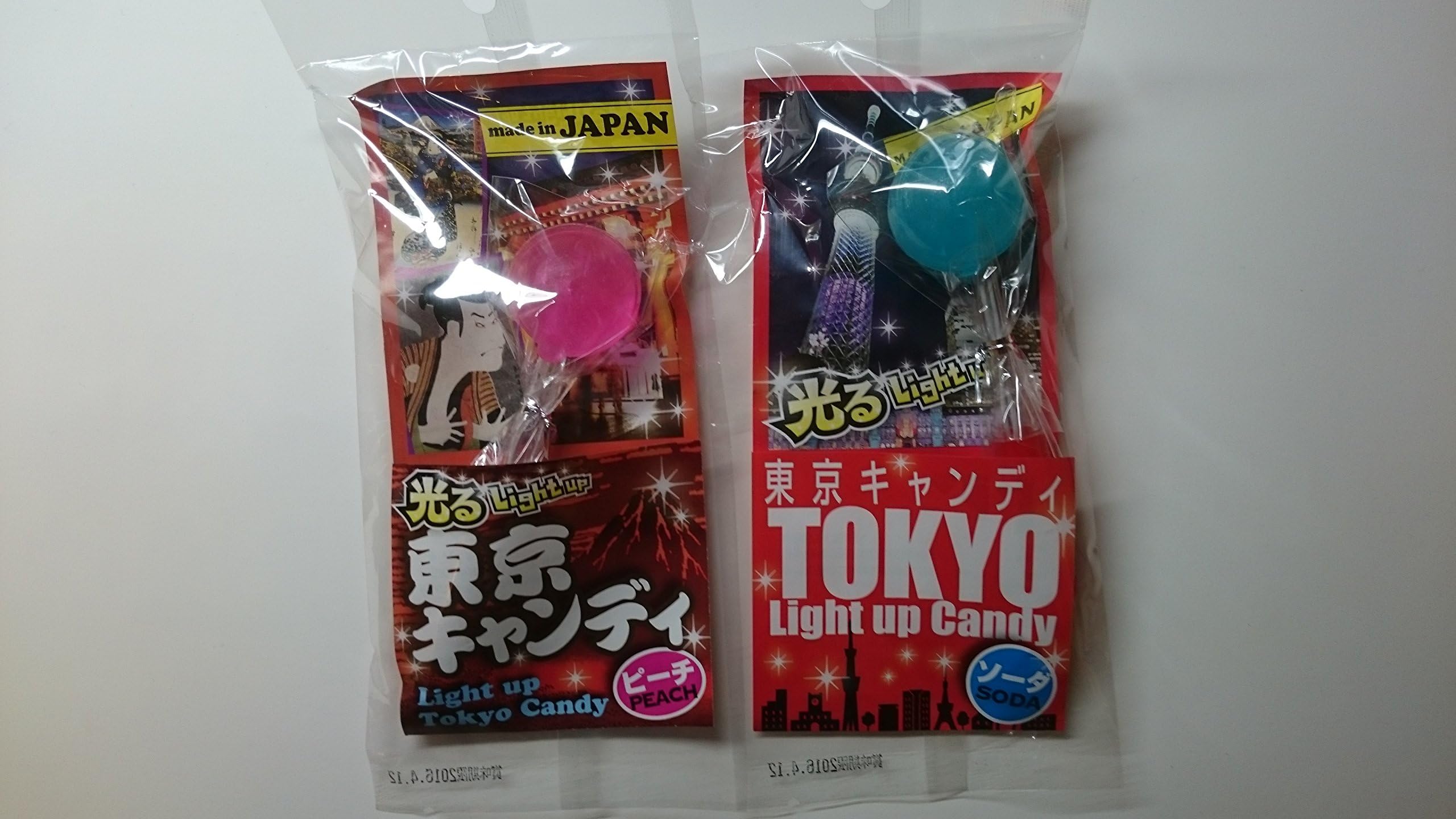 HIKARU Light up Tokyo Candy Peach & Soda flavor set [Japan Import]