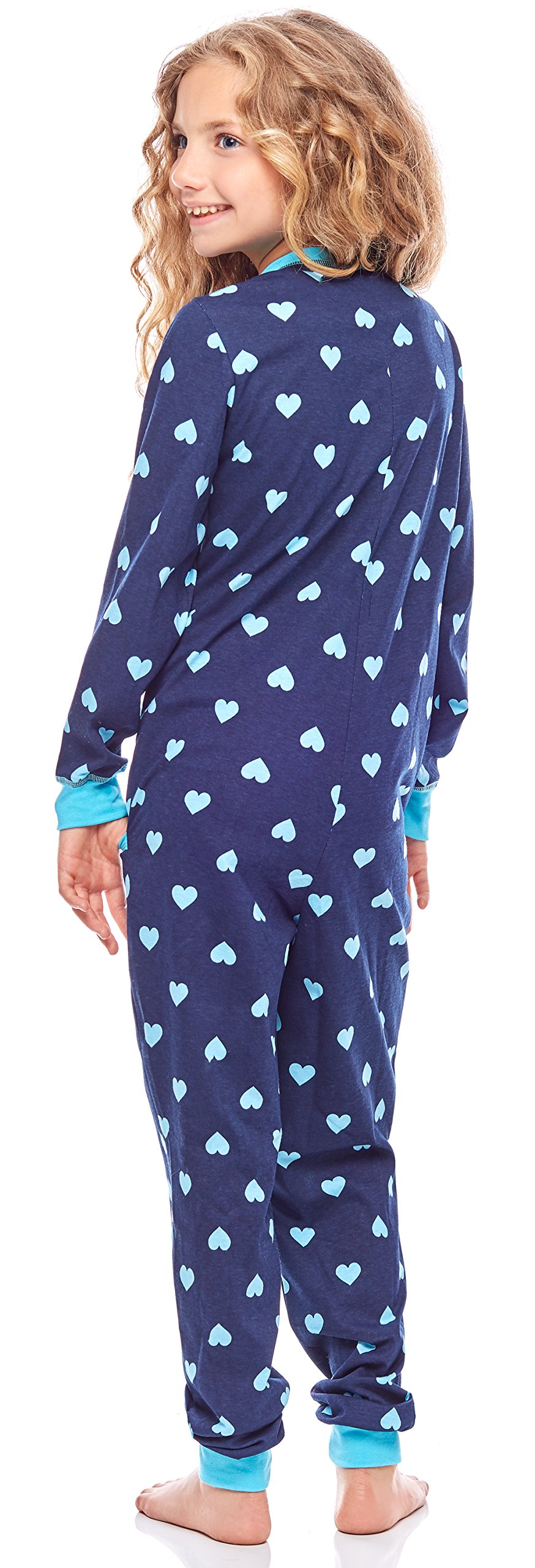 Merry Style Combinaison Pyjama Grenouillère Manche Longue Pantalon Vêtement d'Intérieur Fille MS10-186
