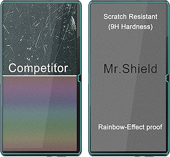 AKNICI [2 Piezas Protector de Pantalla para Blackview ZENO 1 8 Pulgadas Tablet, Cristal Vidrio Protector Templado para Blackview ZENO 1 8 Pulgadas Tablet, Dureza 9H, Antiarañazos, Antihuellas