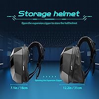 Amazon.com: Taysem Customizable LED Motorcycle Backpack