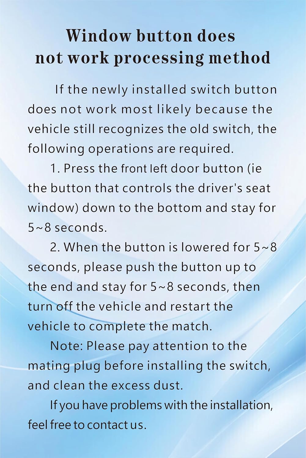 Obaee Power Window Switch Front Left Driver Side Compatible with 2013-2018 Nissan Leaf/Altima, 2013-2019 Sentra, 2014-2018 Rogue, 2011-2017 Juke, Replaces 25401-3NF0A 25401-3SH1A, 1 Auto