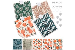 10-Pack Swedish Dishcloths with Hanging Clips