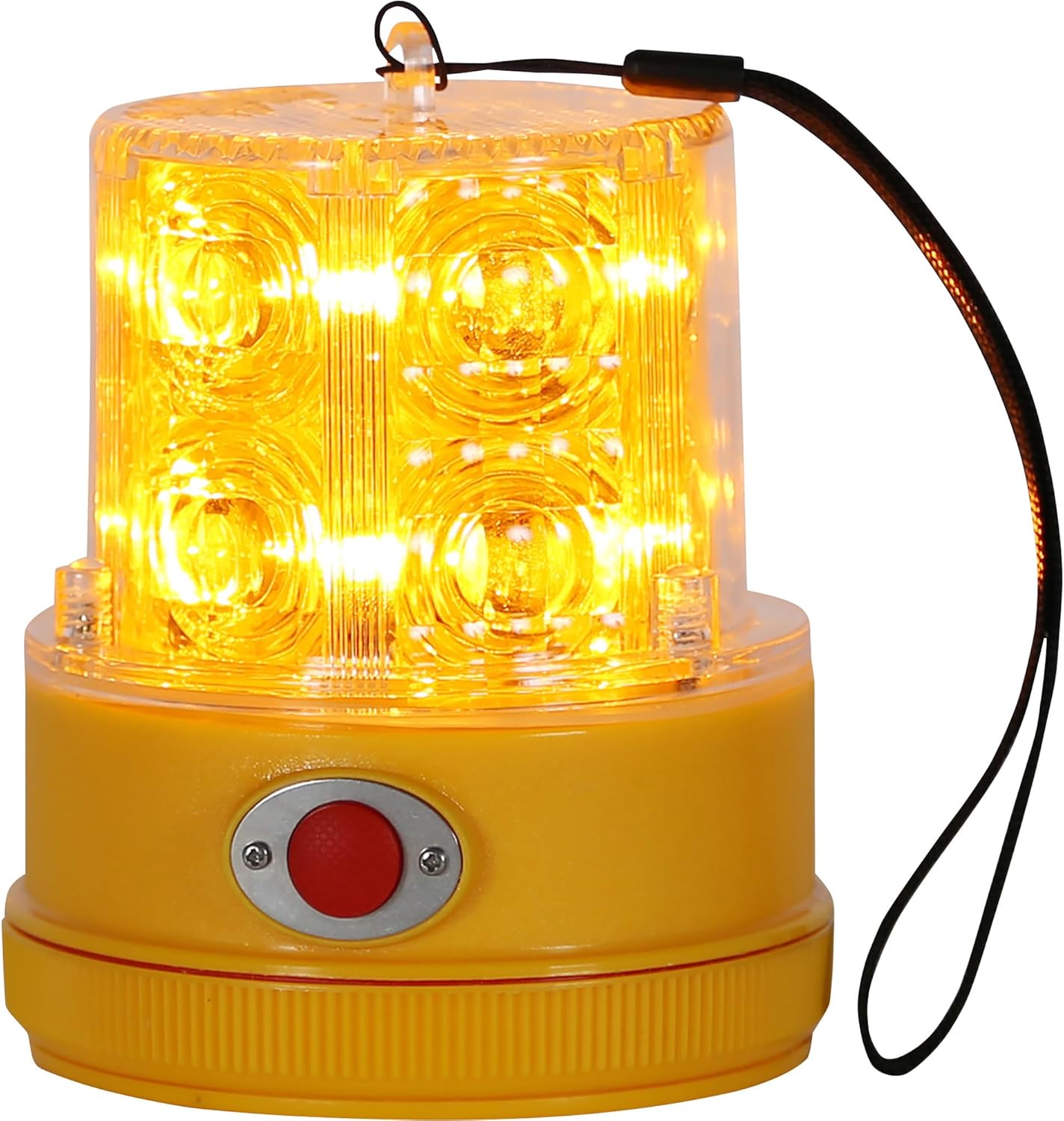 Buyers Products SL475A, 4-Inch Square 3 Inch Wide LED Flood Light, Fog Light, Light Bar for ATV, UTV, Beacon Strobe Light for Trailers, Utility Strobe, Off Road, Amber