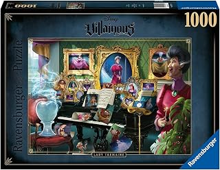 Ravensburger Disney Villainous: Lady Tremaine 1000 Piece Jigsaw Puzzle for Adults - 16891 - Every Piece is Unique, Softclick Technology Means Pieces Fit Together Perfectly