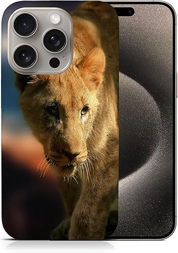 Majestic African Lion Pride #18 Phone CASE Cover for Apple iPhone 15 PRO