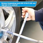 Cartrend 10870 Kreuzschlüssel für sicheren, schnellen Reifenwechsel, Radkreuz – Produktbild 7