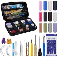 45 PcsSewing Tool Set, Multi-Purpose Needle and Thread Kit for Beginners, Sewing Kit Needle and Thread Tools, Sewing Sets & Kits, Gifts for Women Men, Hand Repair Tools