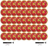 Biggz &lpar;Pack of 50&rpar; Durable Soccer Balls Wholesale Bulk - Size 5 with Hand Pumps