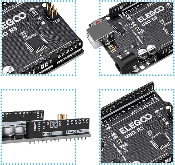 ELEGOO UNO R3 Controller Board ATmega328P, Compatible with Arduino