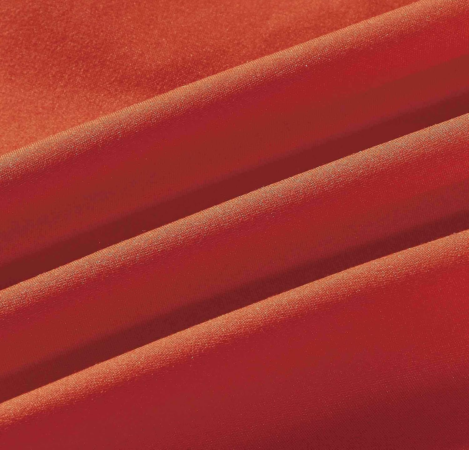 Sheets & Beyond Wrap Around Solid Microfiber Luxury Hotel Quality Fabric Bedroom Gathered Ruffled Bedding Bed Skirt 14 Inch Drop (Twin, Orange)