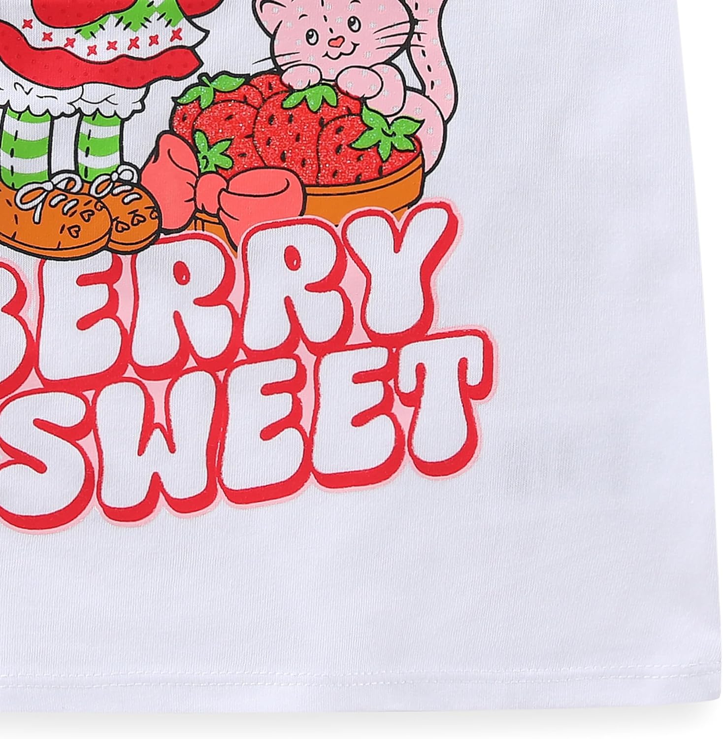 Strawberry Shortcake Girls Short Sleeve T-Shirt for Big Kids - Image 4