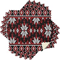 Vista 13 de ALAZA Juego de 6 paños de limpieza de cocina, paños de cocina con estampado de William Morris, paños de cocina súper absorbentes, sin pelusas