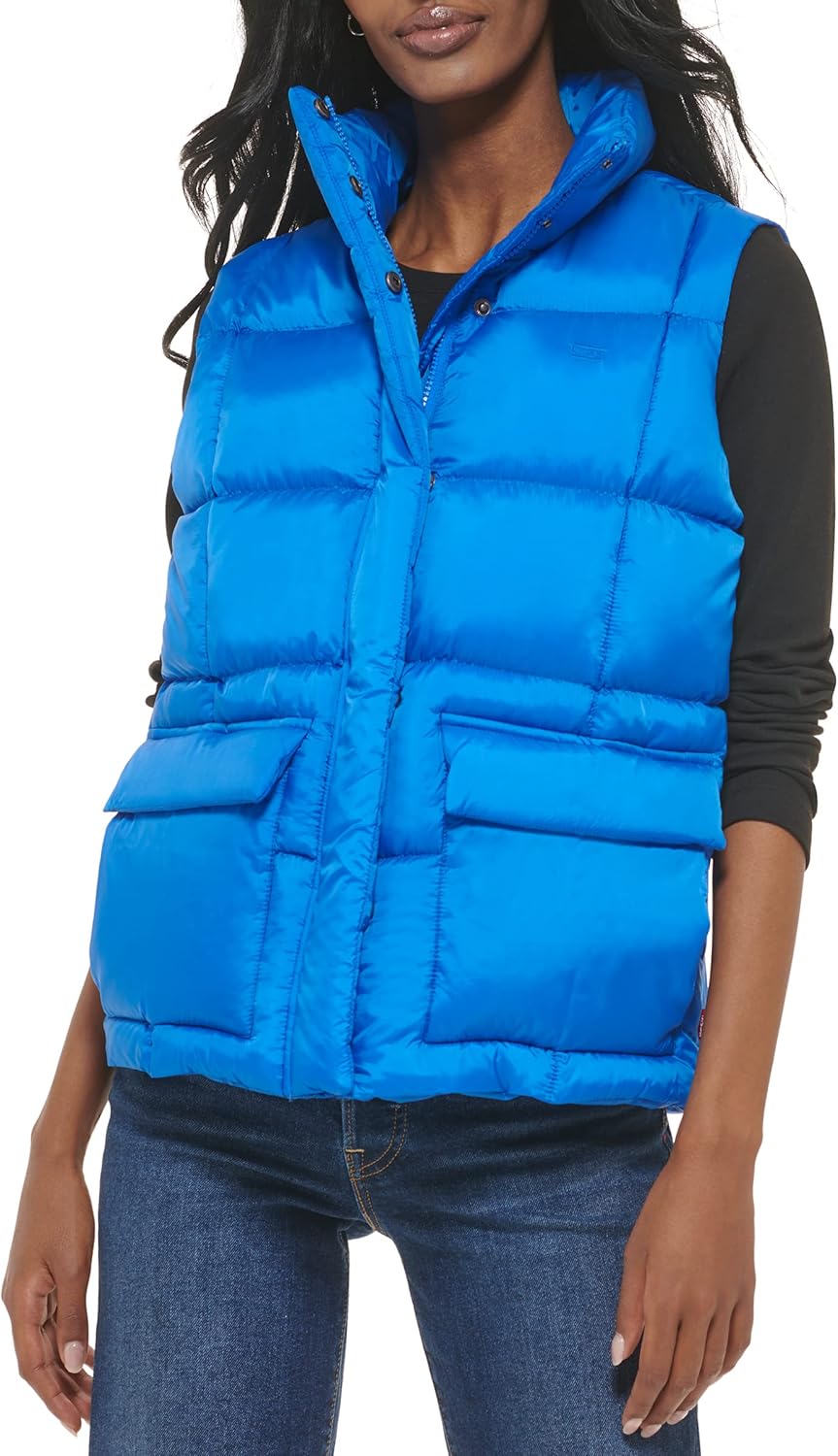 Levi's Women's Sporty Box Quilted Puffer Vest