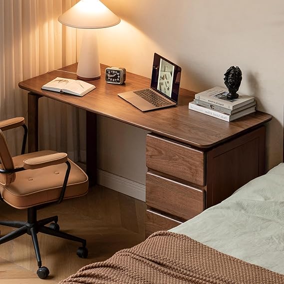 YESWOOD Home Office Desk, Gaming Desk, Mid Century Modern...