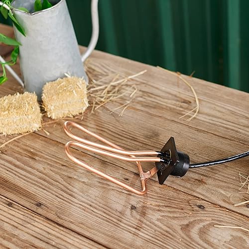 Miniatura 4 de Tapón de drenaje anticongelante para depósitos, de Farm Innovators, modelo DPH-15, 1,500 W