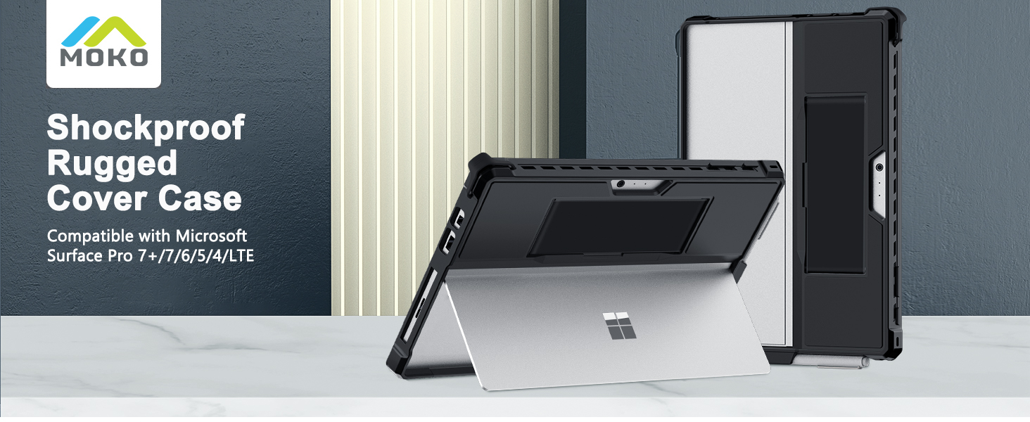 Amazon.com: MoKo Case Fit Microsoft Surface Pro 7 Plus/Pro7/Pro 6