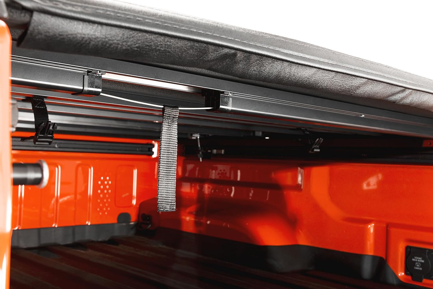 TACTIK Tonneau Cover for 5-Foot Truck Bed with Clamp-On Hardware - Fits Jeep Gladiator JT 2020+ Sport Overland Rubicon Mojave - Marine-Grade Vinyl Wrapped Hard Panel Hybrid Truck Bed Cover (EZ-Hard