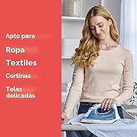 Vista 10 de Fácil plancha de vapor antiadherente BLACK+DECKER IR40V compacta con apagado automático y anti goteo