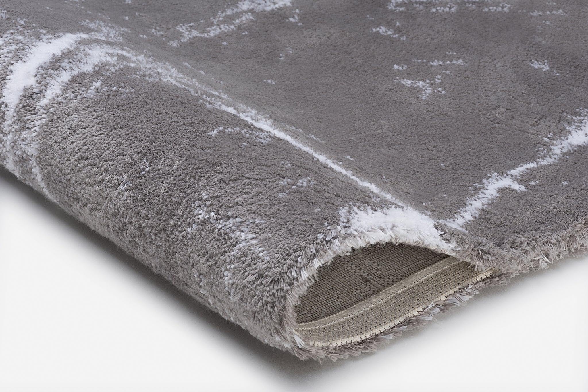 Kleine Wolke 4073977360 Alfombra de baño como, 100% algodón, Platino, 100 x 60 cm