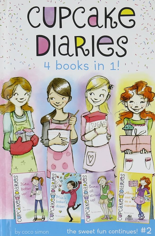 Cupcake Diaries 4 Books in 1! #2: Katie, Batter Up!; Mia's Baker's